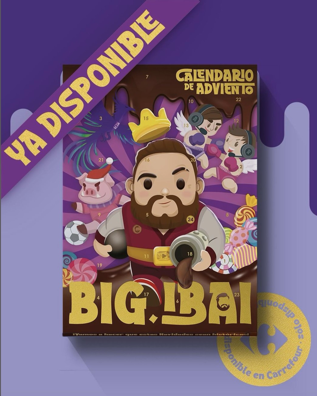 Innovapack es la encargada de crear y fabricar el Calendario de Adviento de Ibai
